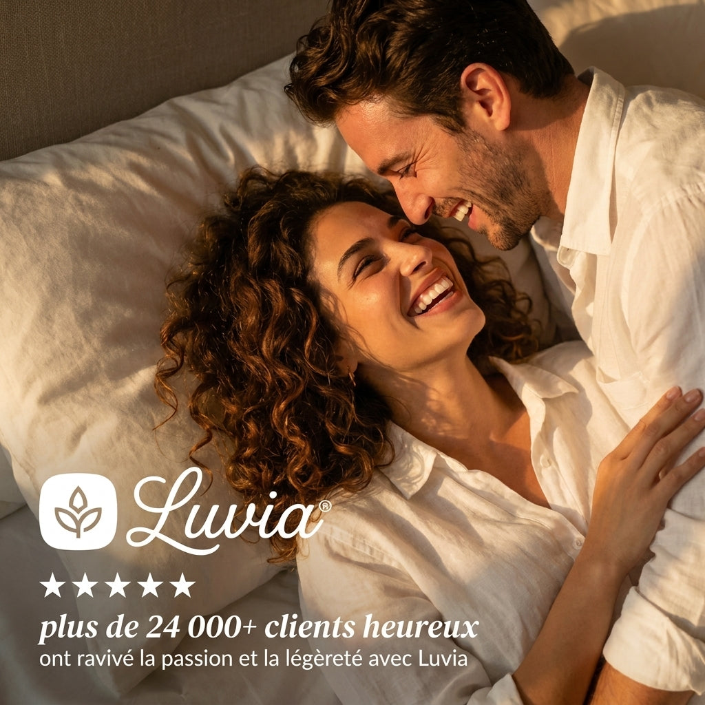 Gommes Luvia®: Éveil sensuel couple