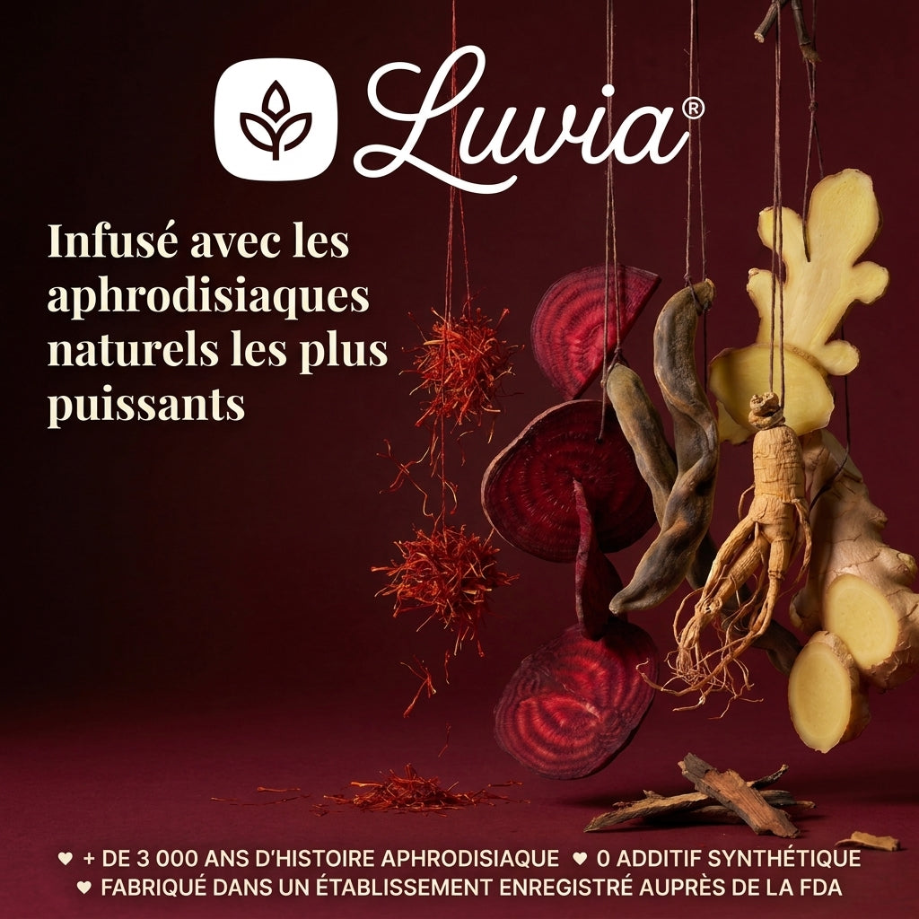 Gommes Luvia®: Éveil sensuel couple